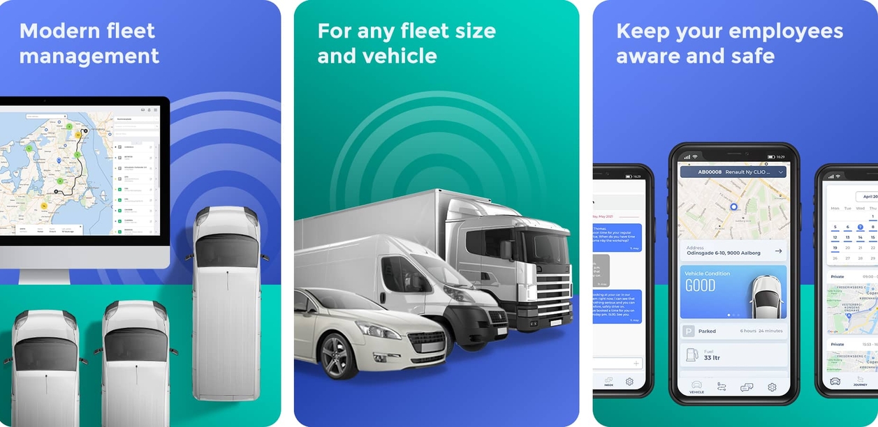 Fleet management for any fleet size and vehicle